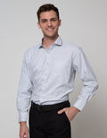 Stanley Adams Long Sleeve Shirt Print Stripe Regular