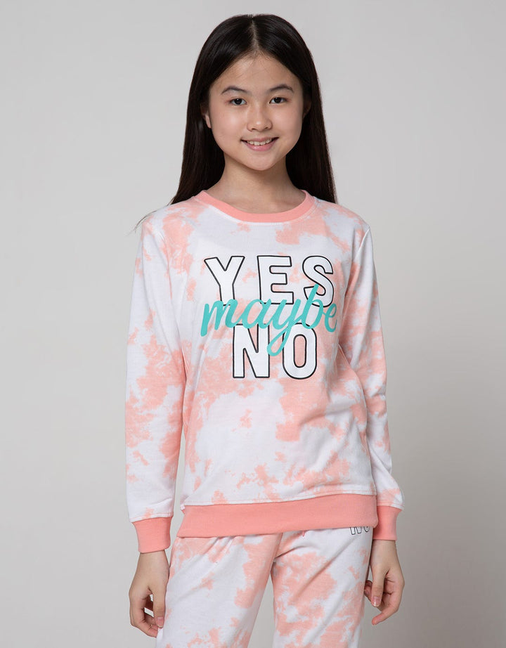 Nevada Tie Dye Happy Days Sweatshirt
