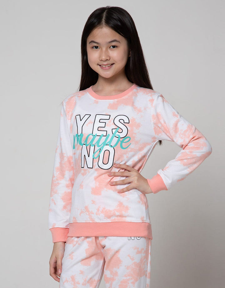 Nevada Tie Dye Happy Days Sweatshirt