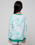 Nevada Sweatshirt Tie Dye Print Good Luck