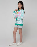 Nevada Sweatshirt Tie Dye Print Good Luck