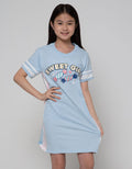 Nevada Short Sleeve Midi Dress Print Sweet Girls