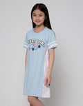 Nevada Short Sleeve Midi Dress Print Sweet Girls