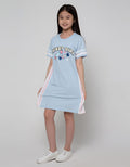 Nevada Short Sleeve Midi Dress Print Sweet Girls
