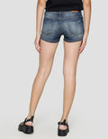 Cardinal Ladies Washed Accent Celana Jeans Pendek Wanita