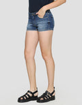 Cardinal Ladies Washed Accent 02 Celana Jeans Pendek Wanita