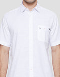 Cardinal Casual Casual Kemeja Lengan Pendek Pria