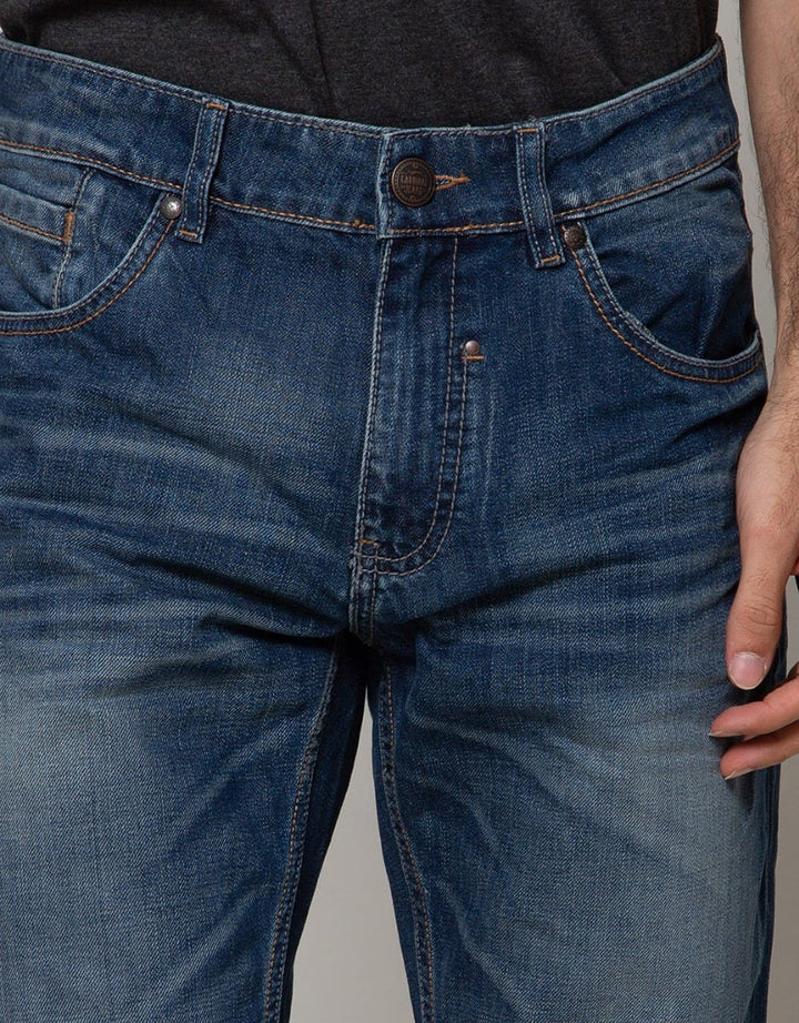 Cardinal Jeans Washed Accent Denim Pria