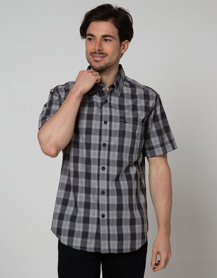Cardinal Jeans Plaid Men's Shirt