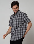 Cardinal Jeans Plaid Men's Shirt