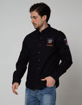 Cardinal Jeans Cakai Kemeja Pria