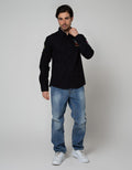 Cardinal Jeans Cakai Kemeja Pria