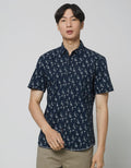 Cardinal Jeans Kemeja Full Print