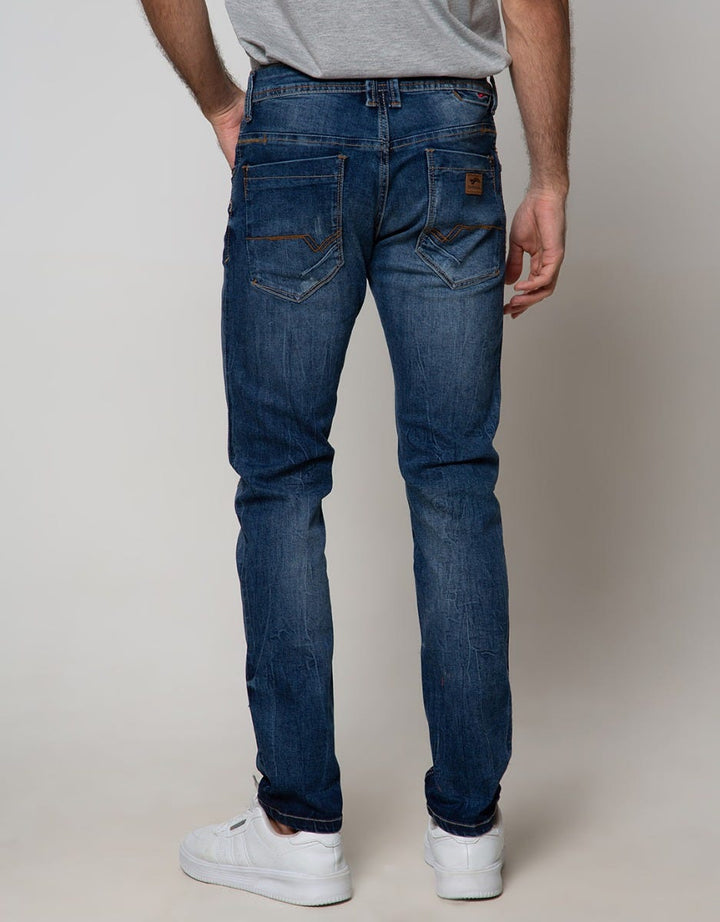 Cardinal Jeans Mini Ripped Denim Pria