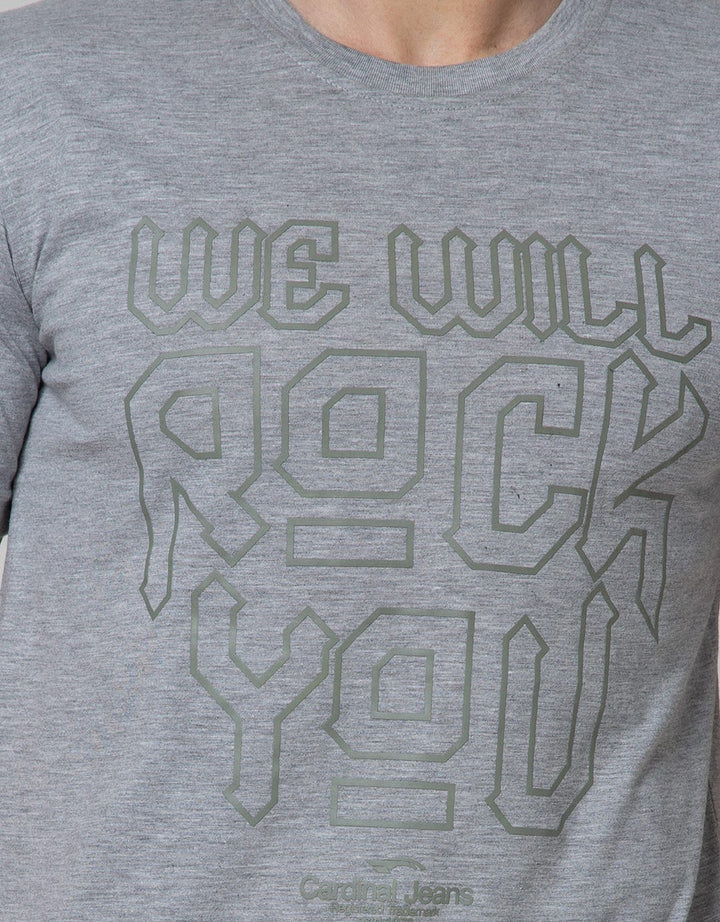 Cardinal Jeans We Will Rock Men's T-Shirt