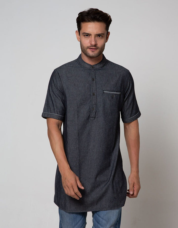 Cardinal Jeans Short Sleeve Button Up Koko Shirt