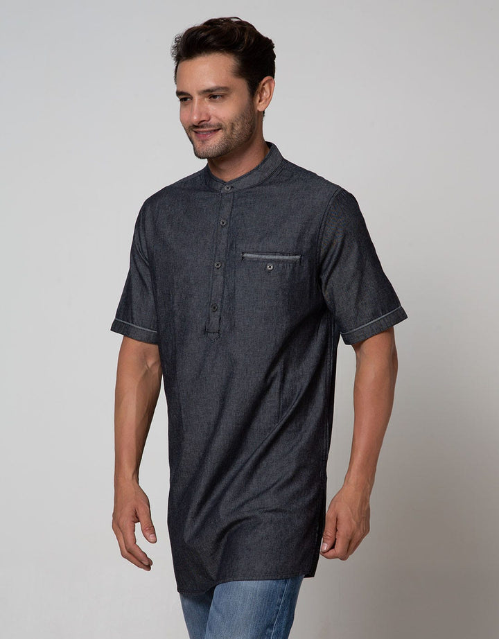 Cardinal Jeans Short Sleeve Button Up Koko Shirt