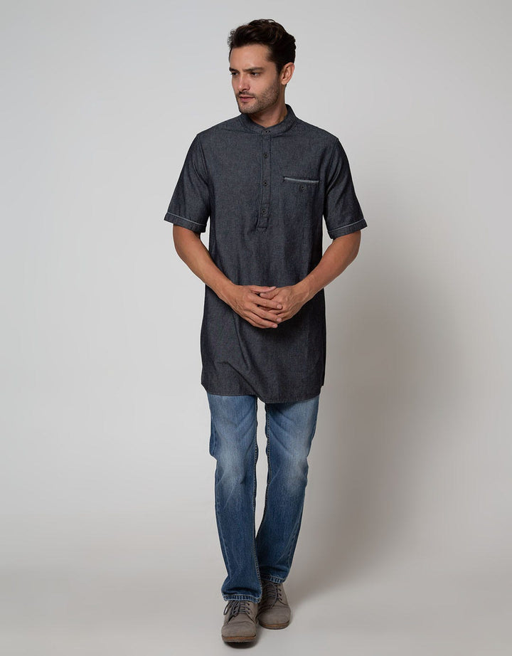 Cardinal Jeans Short Sleeve Button Up Koko Shirt