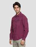 Cardinal Jeans Two Pocket Men's Long Sleeve Shirt