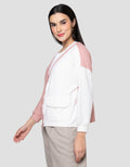 Cardinal Girl Button Sweater Wanita