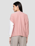 Cardinal Girl Button Sweater Wanita