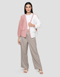 Cardinal Girl Button Sweater Wanita