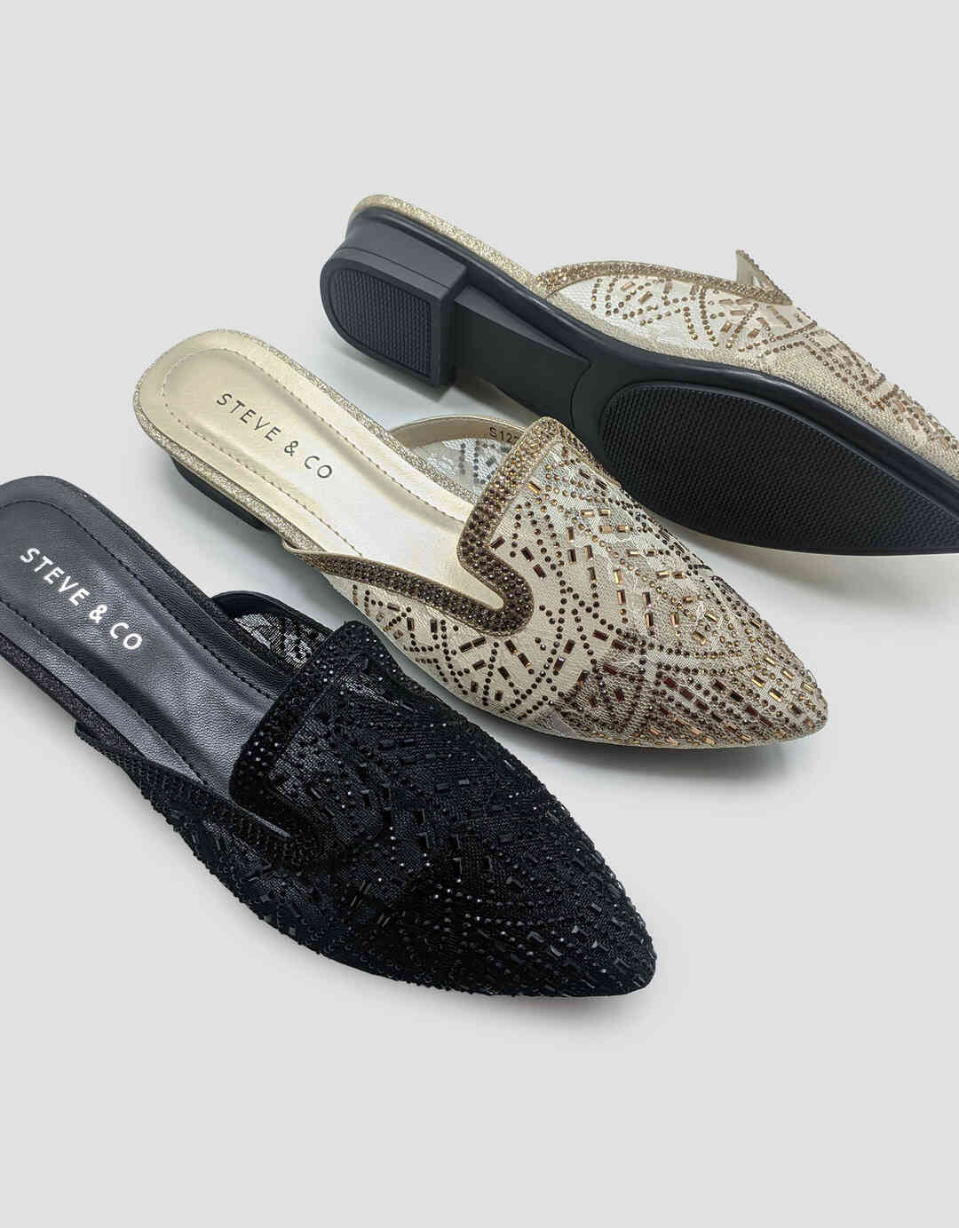 Steve & Co S1221 MD Sandal Mules Wanita
