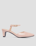 Yongki Komaladi Ankle Strap With Buckle Heels Wanita