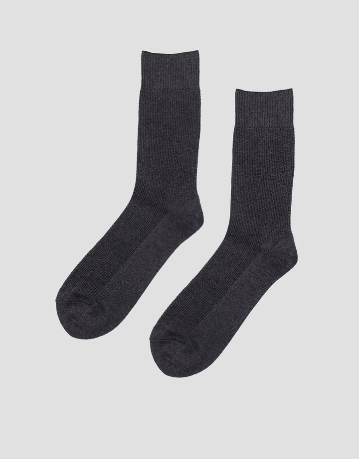 Suko Essential Regular Textured Solid Anti Bacterial Men's Socks
