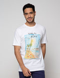 T Zone Short Sleeve T-Shirt Fotoprint Time To Relax
