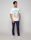 T Zone Short Sleeve T-Shirt Fotoprint Time To Relax