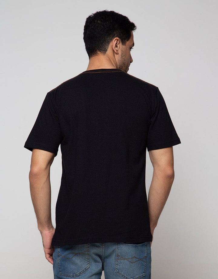 T Zone Short Sleeve T-Shirt Abstract Back To Nature