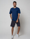 Cole Short Pants Knit Jersey Basic Solid