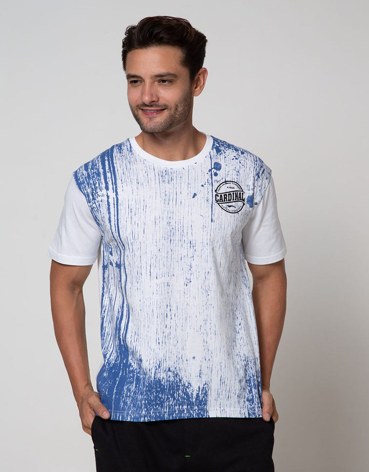 Cardinal Jeans T-Shirt Oblong Lengan Pendek Print Logo