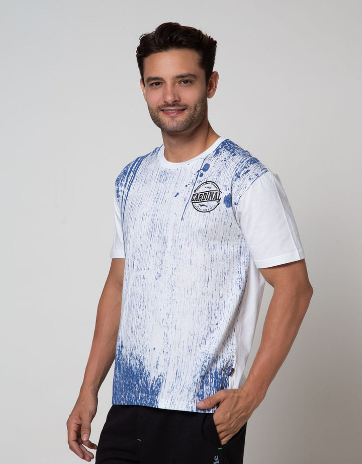 Cardinal Jeans T-Shirt Oblong Lengan Pendek Print Logo