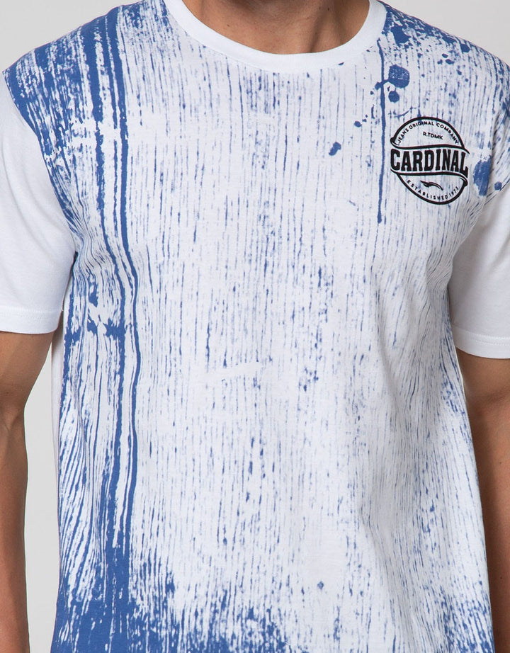 Cardinal Jeans T-Shirt Oblong Lengan Pendek Print Logo