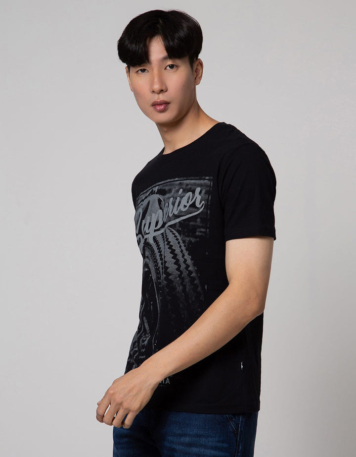 Cardinal Jeans T-Shirt Oblong Print Superior
