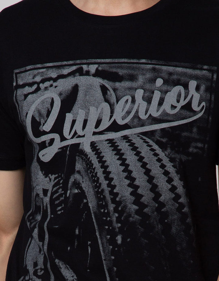Cardinal Jeans T-Shirt Oblong Print Superior