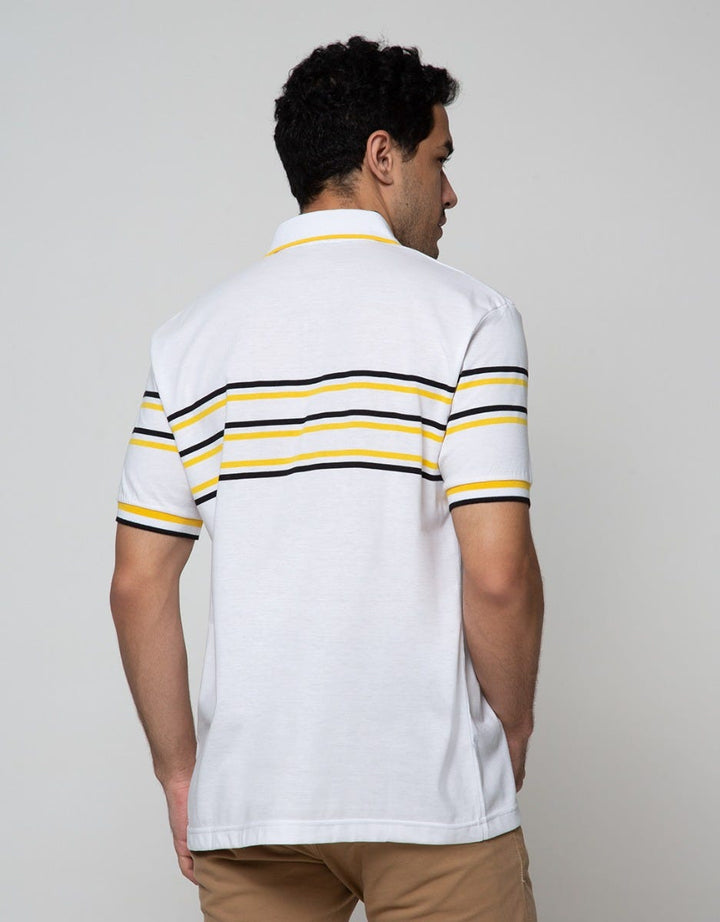 Walrus Kaos Polo Salur Two Stripes