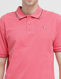 Walrus Stripe Collar And Sleeve Polo Shirt