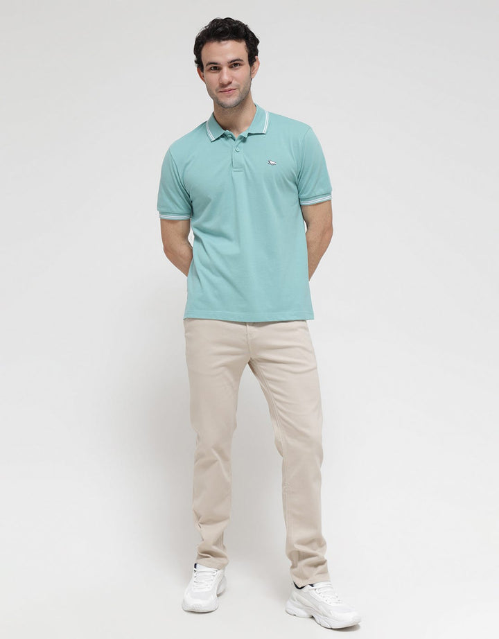 Walrus Classic Logo Kaos Polo Shirt Pria