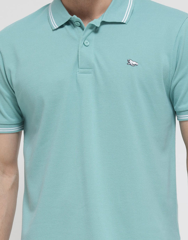 Walrus Classic Logo Kaos Polo Shirt Pria