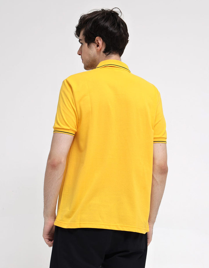Walrus Kaos Polo With Stripe Look