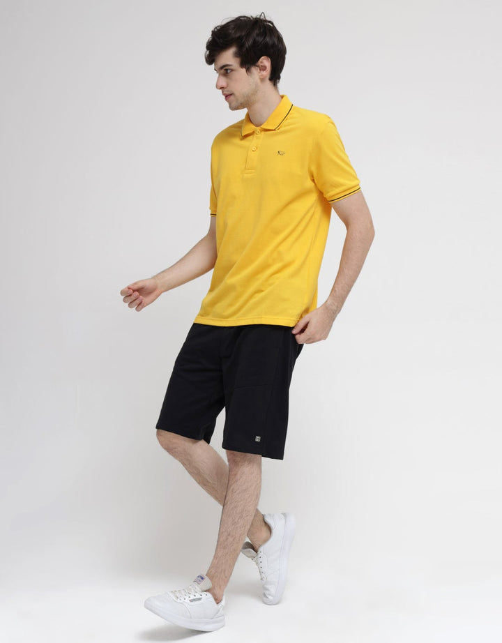 Walrus Kaos Polo With Stripe Look