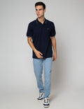 Walrus Basic Casual Polo Shirt Pria