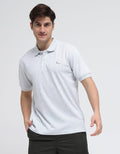 Walrus Basic Textured Polo Shirt Pria