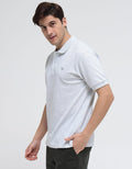 Walrus Basic Textured Polo Shirt Pria