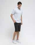 Walrus Basic Textured Polo Shirt Pria