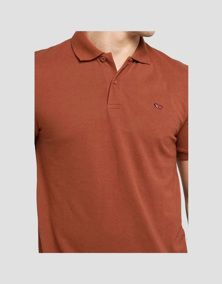 Walrus Polo Kemeja Salur Bernapas Uniseks