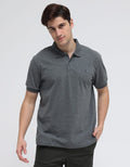 Walrus Basic Textured Polo Shirt Pria
